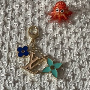 LV Keychain/ Bag Charm